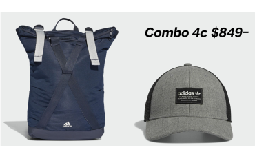 Adidas Combo 4d: Z.N.E ID Backpack x Trefoil Trucker men cap
